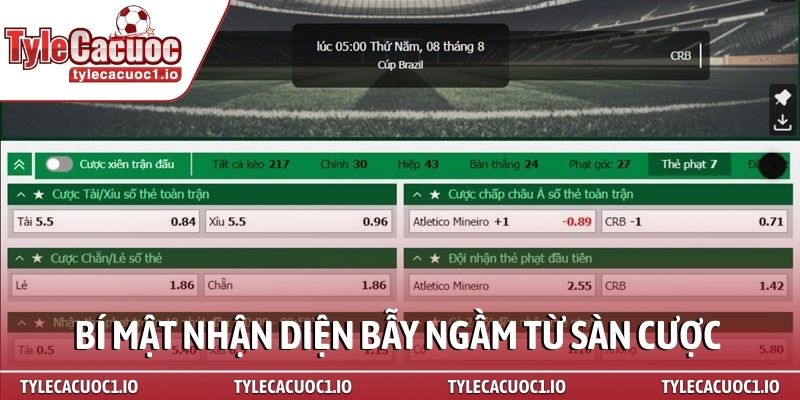 Dấu hiệu nhà cái lật kèo - Bí mật giúp bạn thoát bẫy 99% 3 Bí mật nhận diện bẫy ngầm từ sàn cược