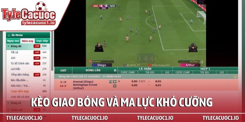 Kèo giao bóng - Bí mật hái ra tiền từ chuyên gia 2 Kèo giao bóng và ma lực khó cưỡng